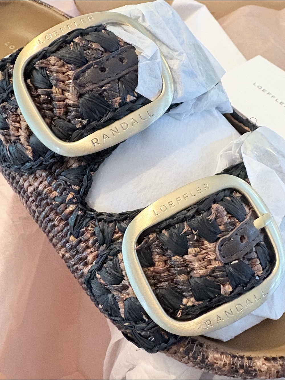 NEW In Box LOEFFLER RANDALL Women’s THEO Leopard Print Sandals 8.5 8 Shoes - Picture 11 of 13